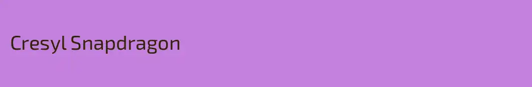 Cresyl Snapdragon